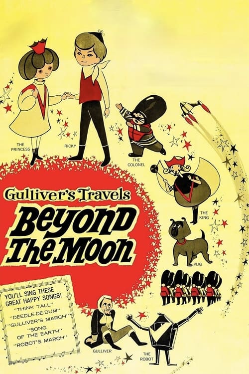 Gulliver's Travels Beyond the Moon (1965) movie poster