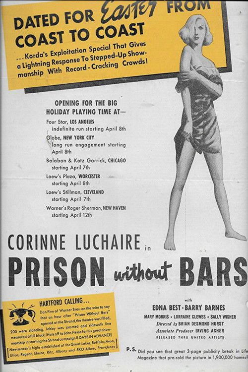Prison Without Bars (1938) movie poster