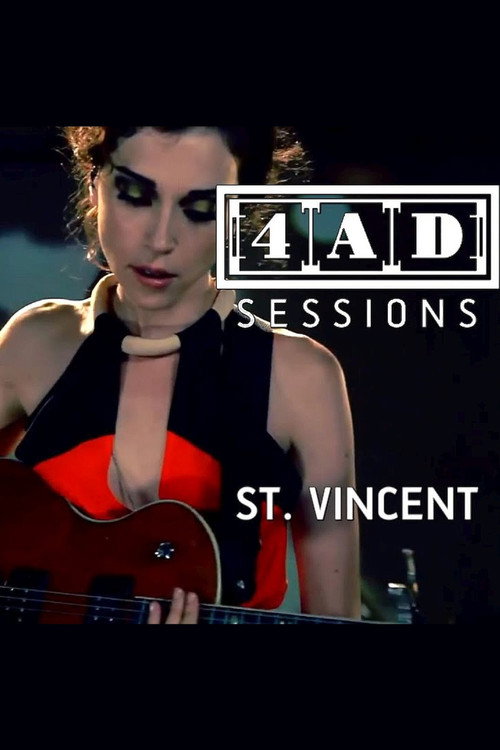 St. Vincent - 4AD Sessions (2011) movie poster