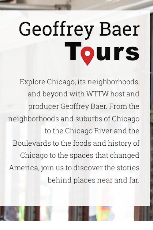 Chicago Tours with Geoffrey Baer (2001) TV show poster
