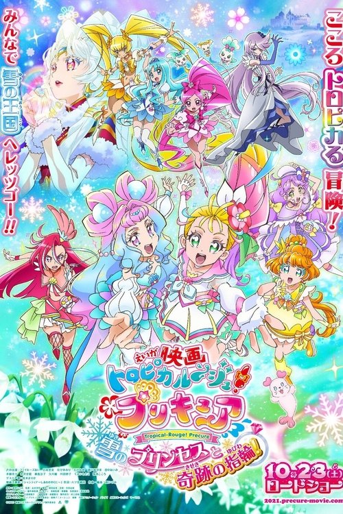Tropical-Rouge! Precure: The Snow Princess and the Miraculous Ring! (2021) movie poster