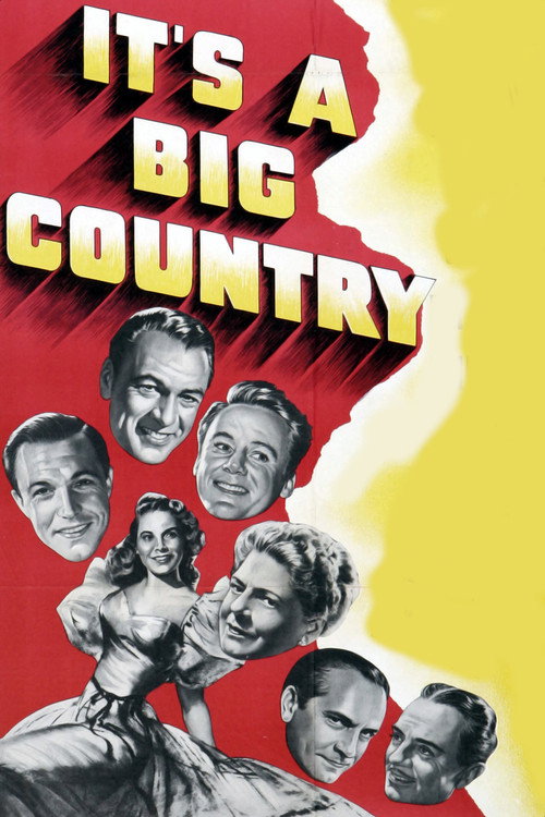 It's a Big Country (1951) movie poster