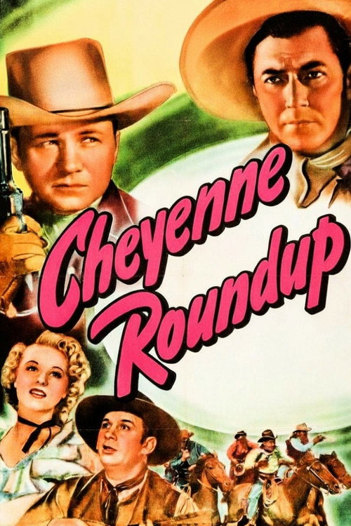 Cheyenne Roundup (1943) movie poster