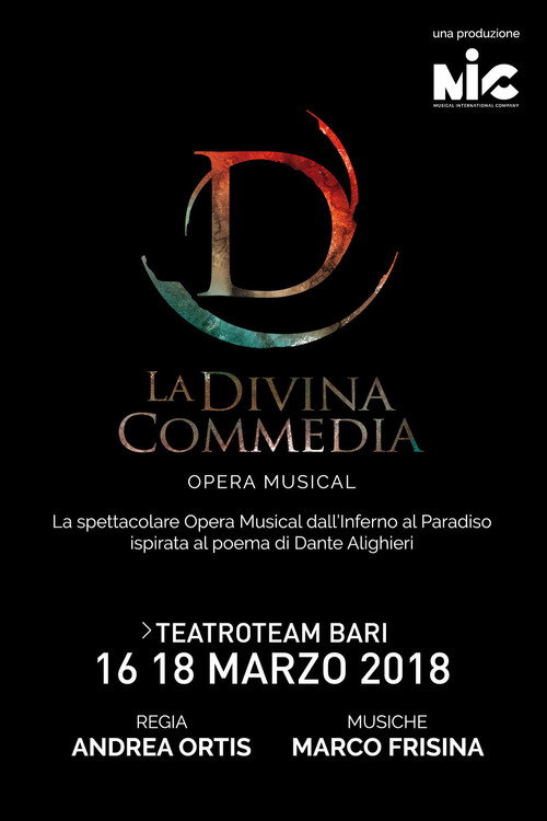 La Divina Commedia Opera Musical (2018) movie poster