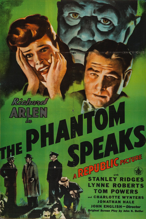 The Phantom Speaks (1945) movie poster