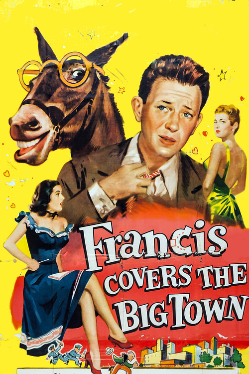 Francis Covers the Big Town (1953) movie poster