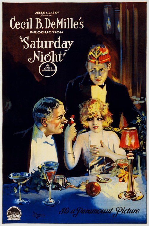 Saturday Night (1922) movie poster