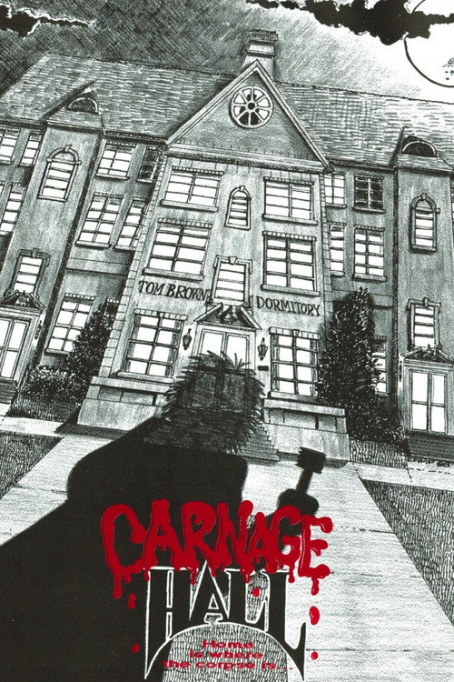 Carnage Hall (1988) movie poster