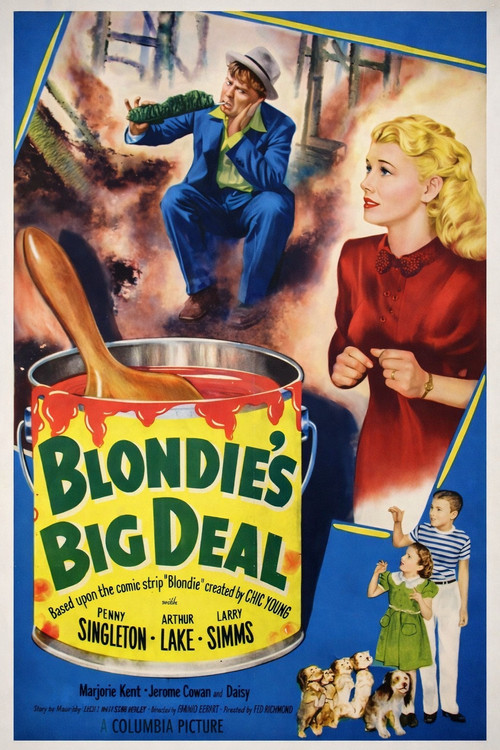Blondie's Big Deal (1949) movie poster
