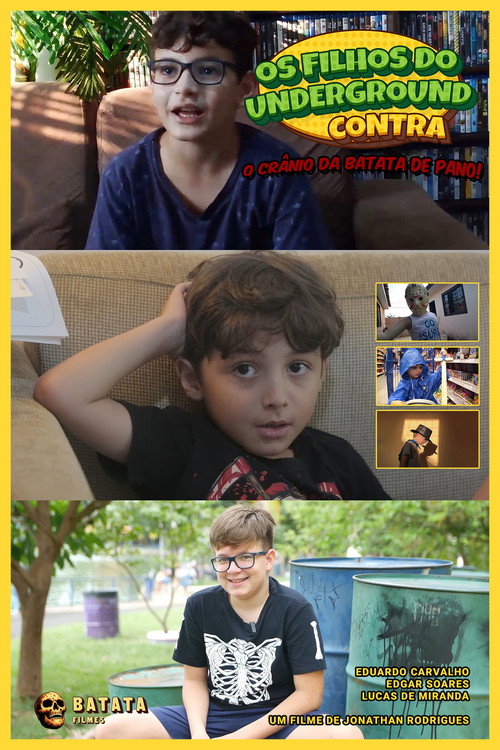 The Underground Children vs. The Rag Potato Skull (2025) movie poster