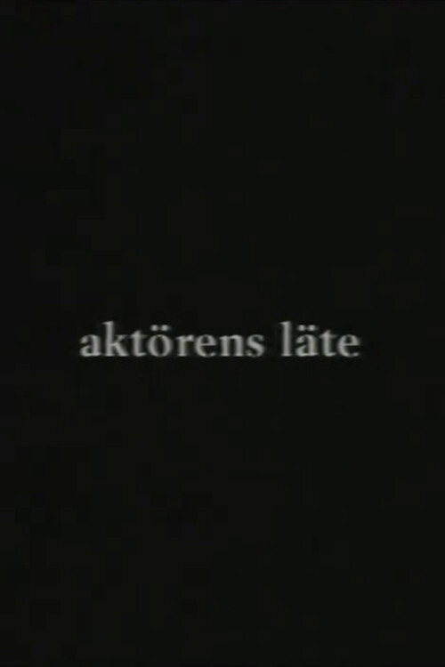 Aktörens läte (1998) movie poster