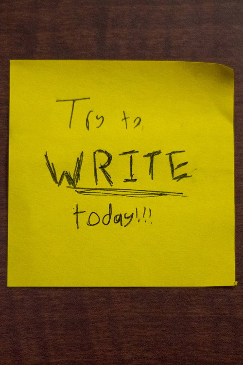 Try to WRITE today!!! (2019) movie poster