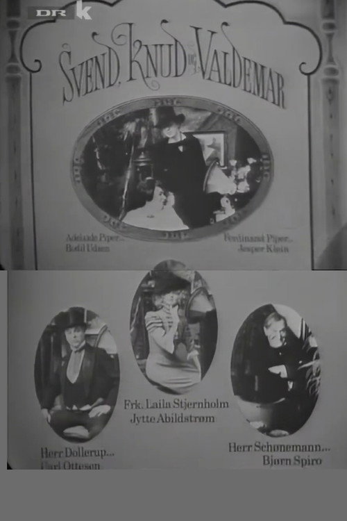 Svend, Knud og Valdemar (1970) movie poster
