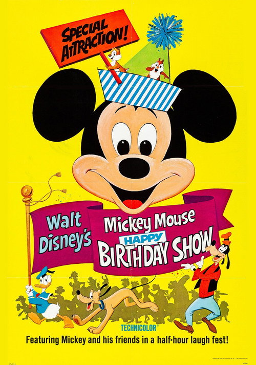 Mickey Mouse Happy Birthday Show (1968) movie poster