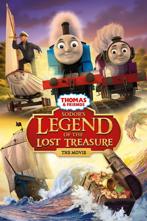 Thomas & Friends: Sodor's Legend of the Lost Treasure: The Movie (2015) movie poster
