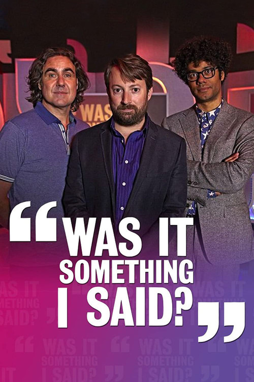Was It Something I Said? (2013) TV show poster