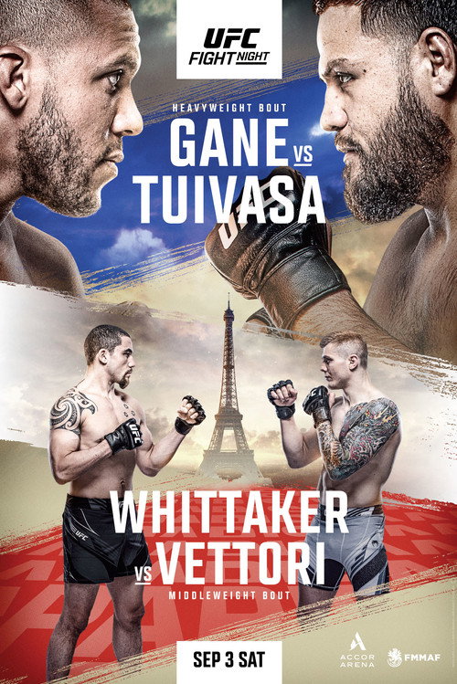 UFC Fight Night 209: Gane vs. Tuivasa (2022) movie poster