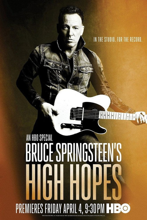 Bruce Springsteen's High Hopes (2014) movie poster