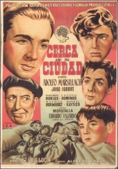 Near the city (1952) movie poster