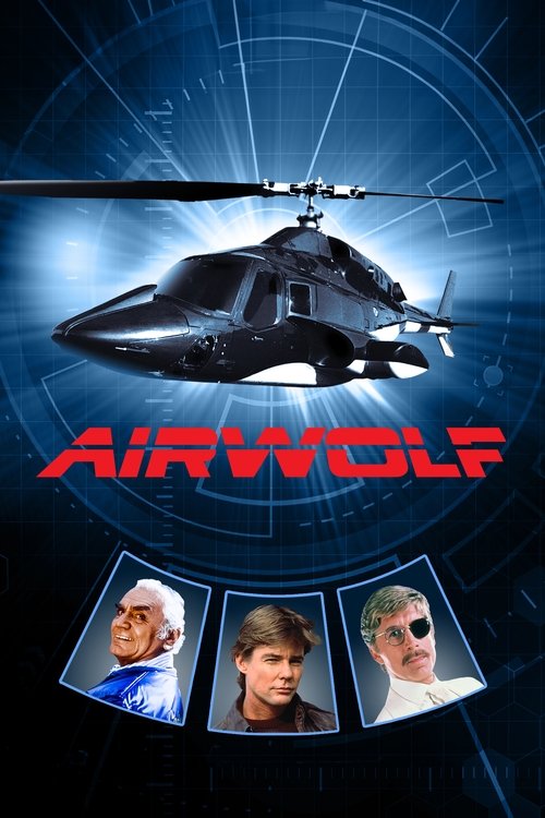 Airwolf (1984) TV show poster