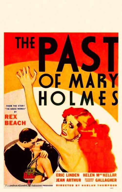 The Past of Mary Holmes (1933) movie poster