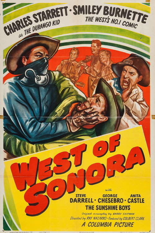 West of Sonora (1948) movie poster