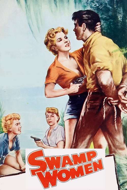 Swamp Women (1956) movie poster