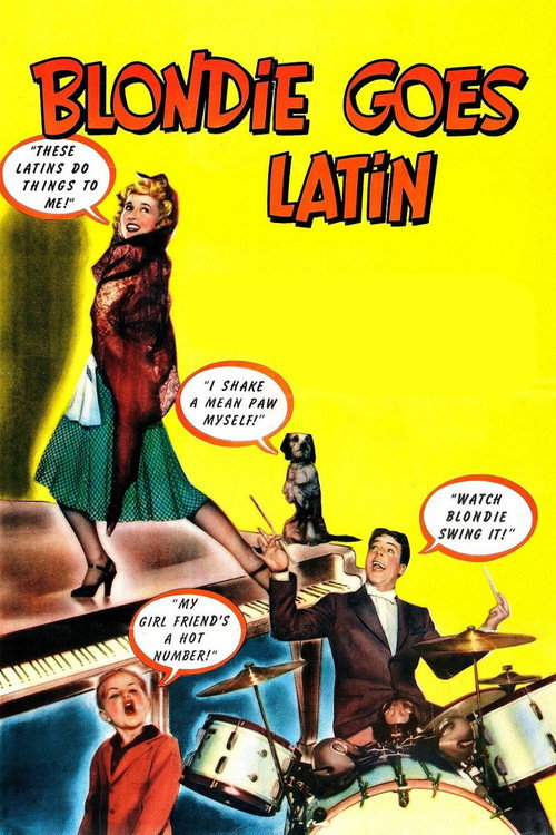 Blondie Goes Latin (1941) movie poster