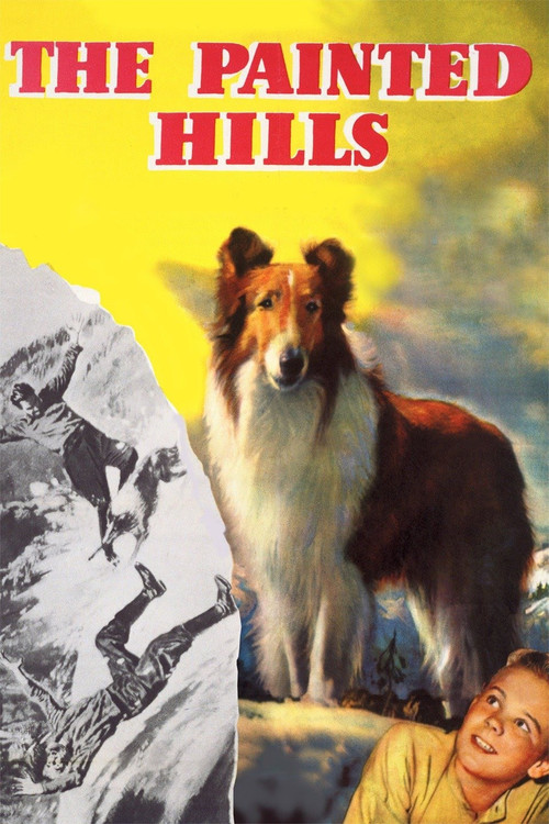 The Painted Hills (1951) movie poster