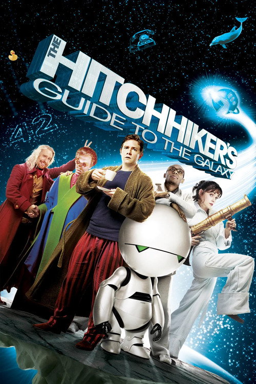 The Hitchhiker's Guide to the Galaxy (2005) movie poster