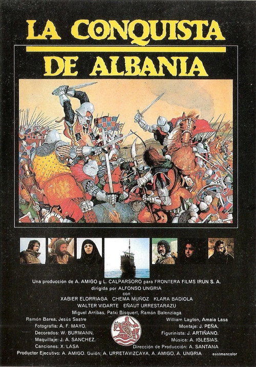 La conquista de Albania (1983) movie poster