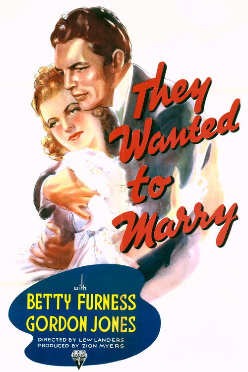 They Wanted to Marry (1937) movie poster