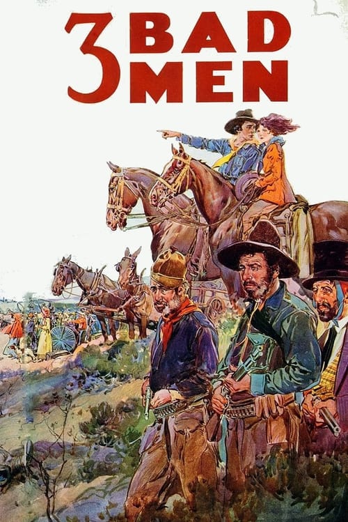 3 Bad Men (1926) movie poster