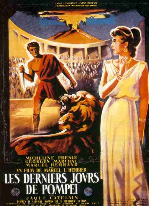 The Last Days of Pompeii (1950) movie poster