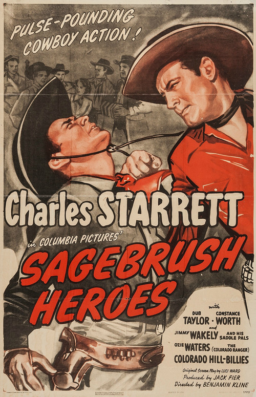 Sagebrush Heroes (1945) movie poster