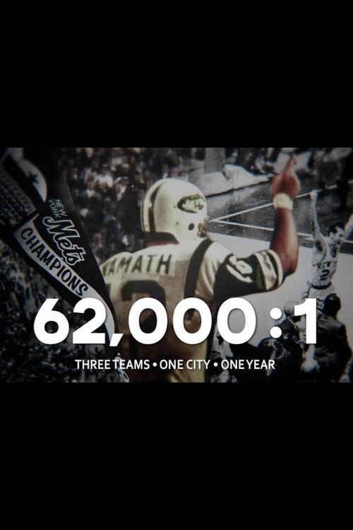 62,000:1 Three Teams One City One Year (2019) movie poster