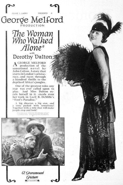 The Woman Who Walked Alone (1922) movie poster