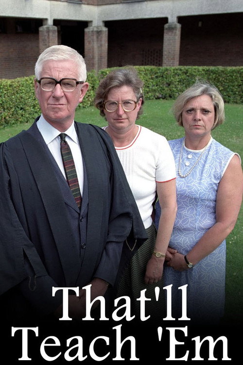 That'll Teach 'Em TV show poster