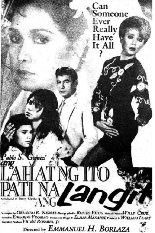 Ang Lahat Ng Ito Pati Na Ang Langit (1989) movie poster