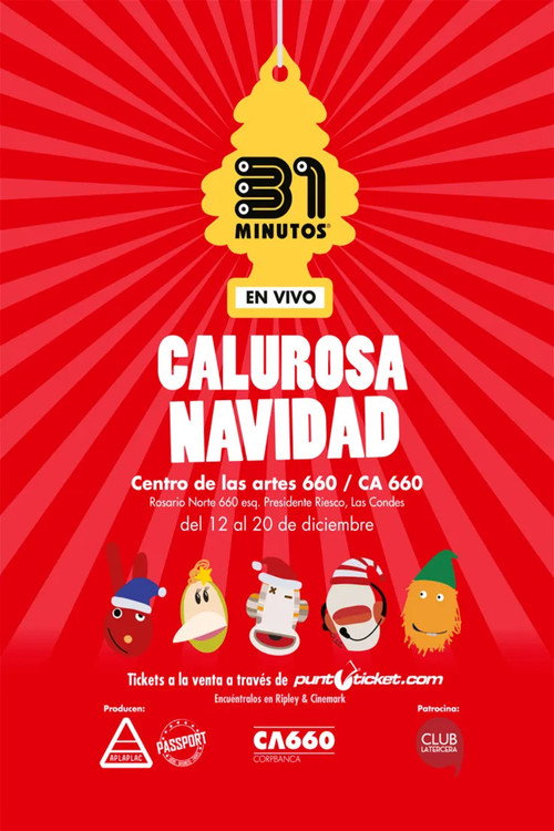 31 Minutos: Calurosa Navidad (En Vivo) (2014) movie poster