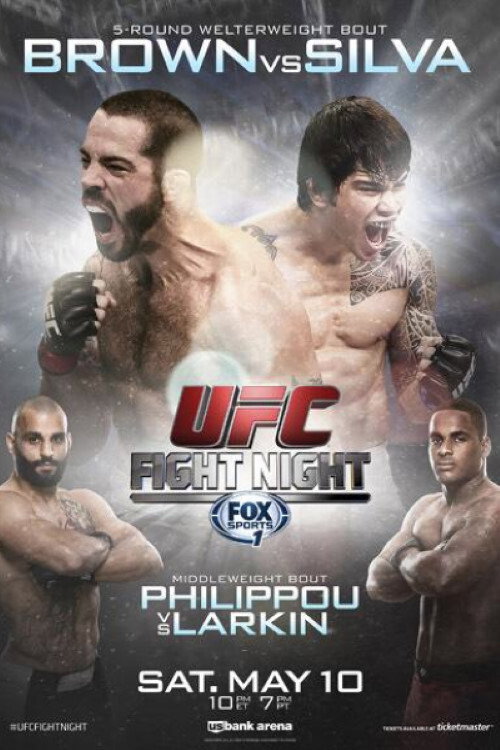 UFC Fight Night 40: Brown vs. Silva (2014) movie poster