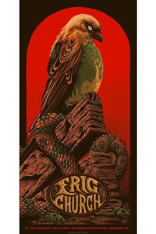 Eric Church - Live at Red Rocks Amphitheatre 7-08-2026 (2026) movie poster
