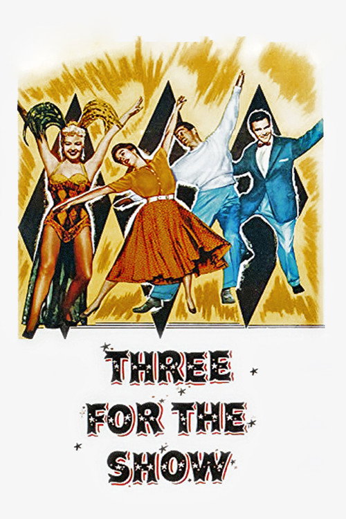 Three for the Show (1955) movie poster