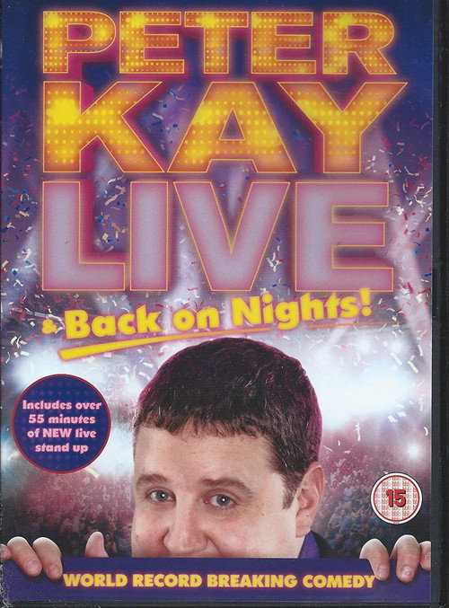 Peter Kay: Live & Back on Nights (2012) movie poster