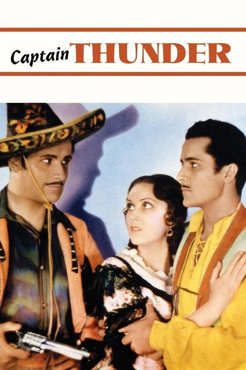 Captain Thunder (1930) movie poster