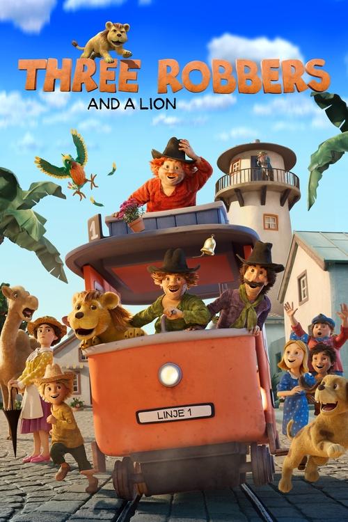 Three Robbers and a Lion (2022) movie poster