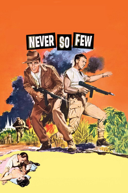 Never So Few (1959) movie poster