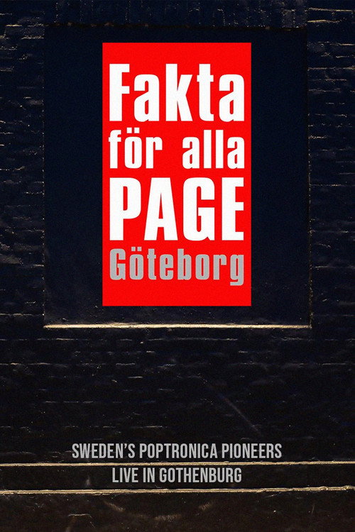 Page – Fakta För Alla Göteborg (2021) movie poster