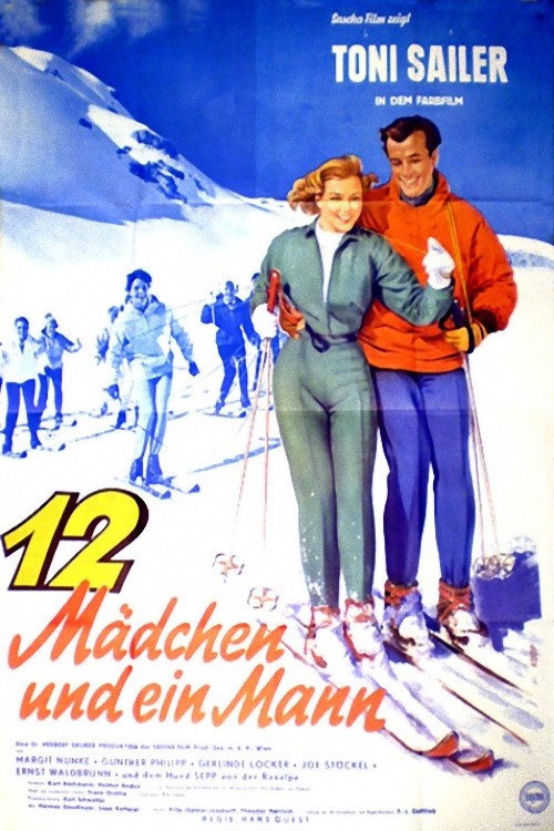 Zwölf Mädchen und ein Mann (1959) movie poster