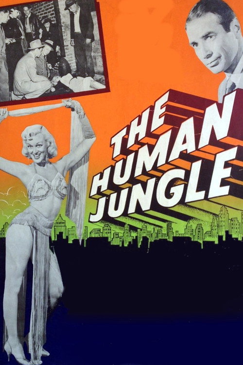 The Human Jungle (1954) movie poster